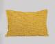 Texture designed yellow and cream color pillow cover available